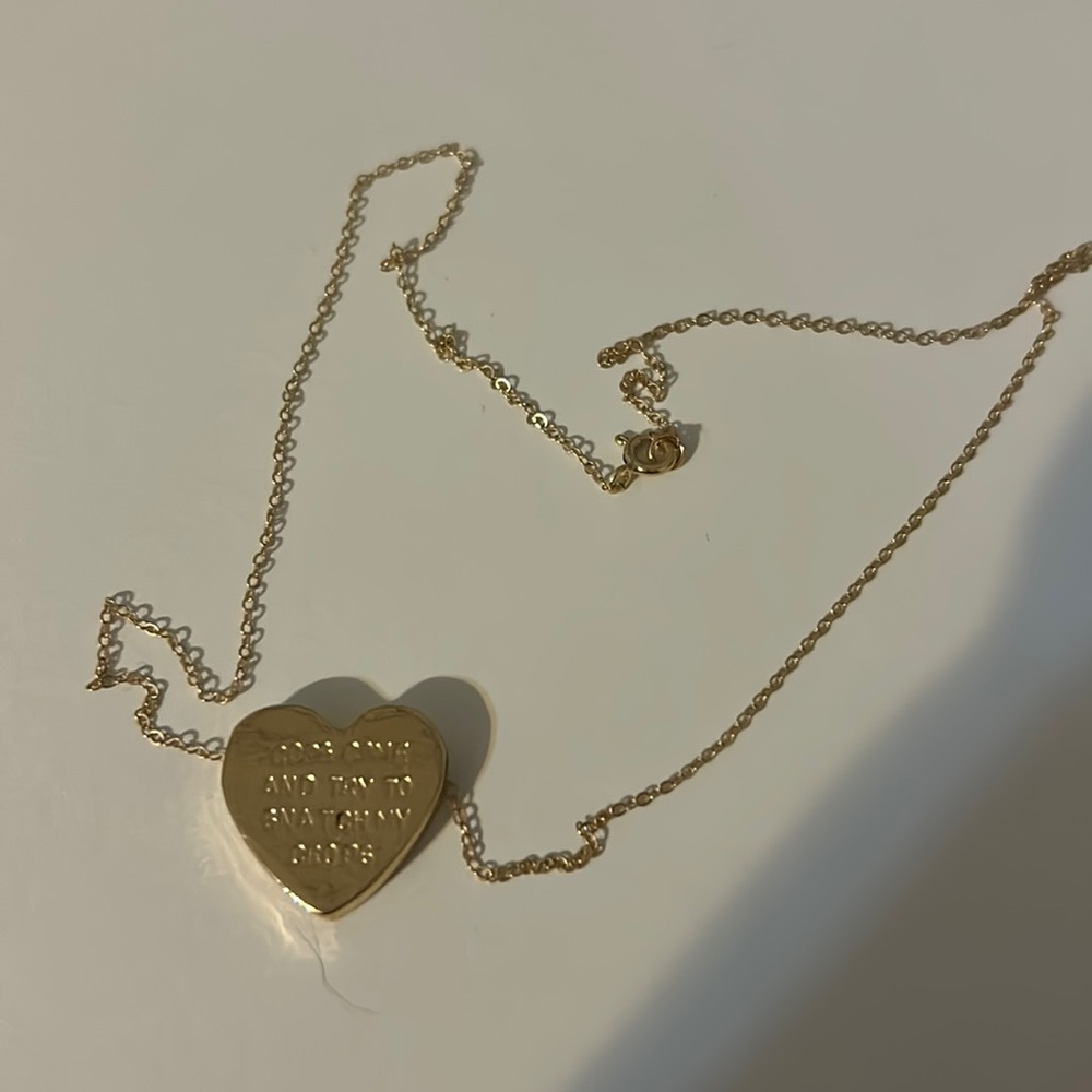 Gold Erica Weiner heartbeats necklace Cypress Hill